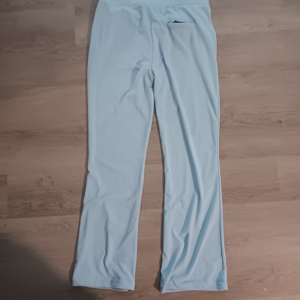 Light Blue Flared Pants - Picture 2 of 3